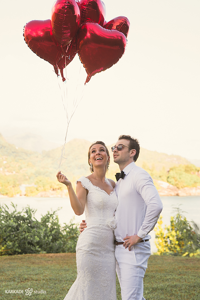 Albina & Matthew in Seychelles