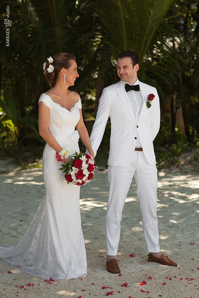 Albina & Matthew in Seychelles