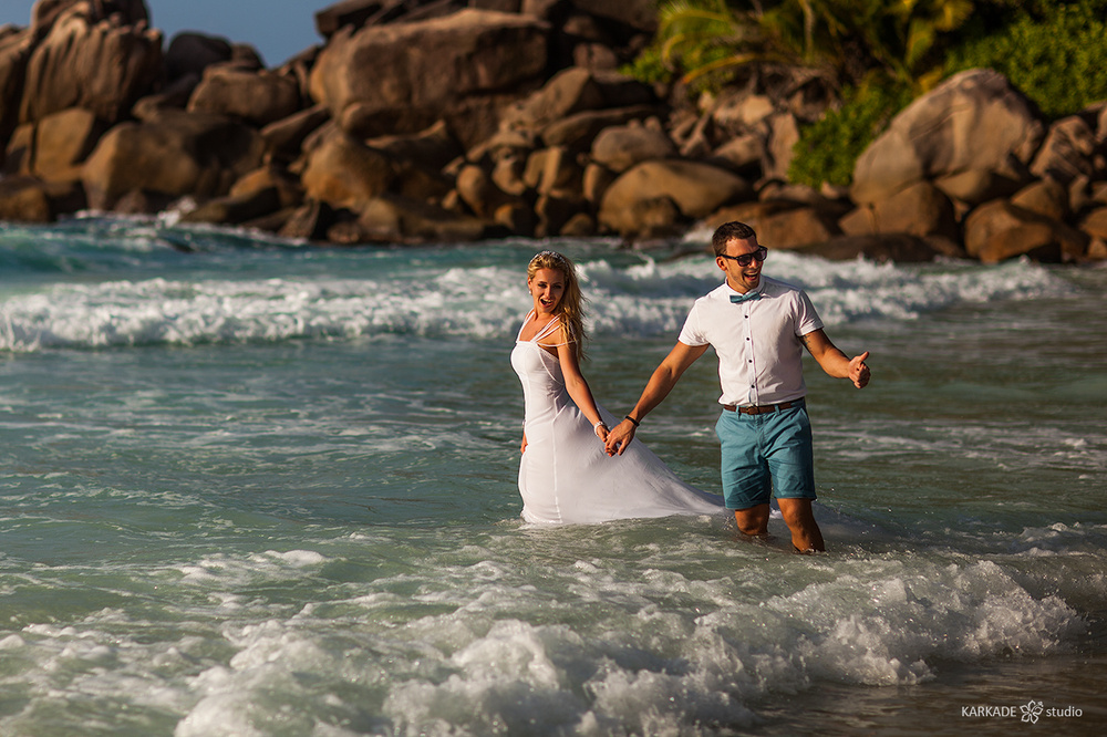 Marina & Alex in Seychelles