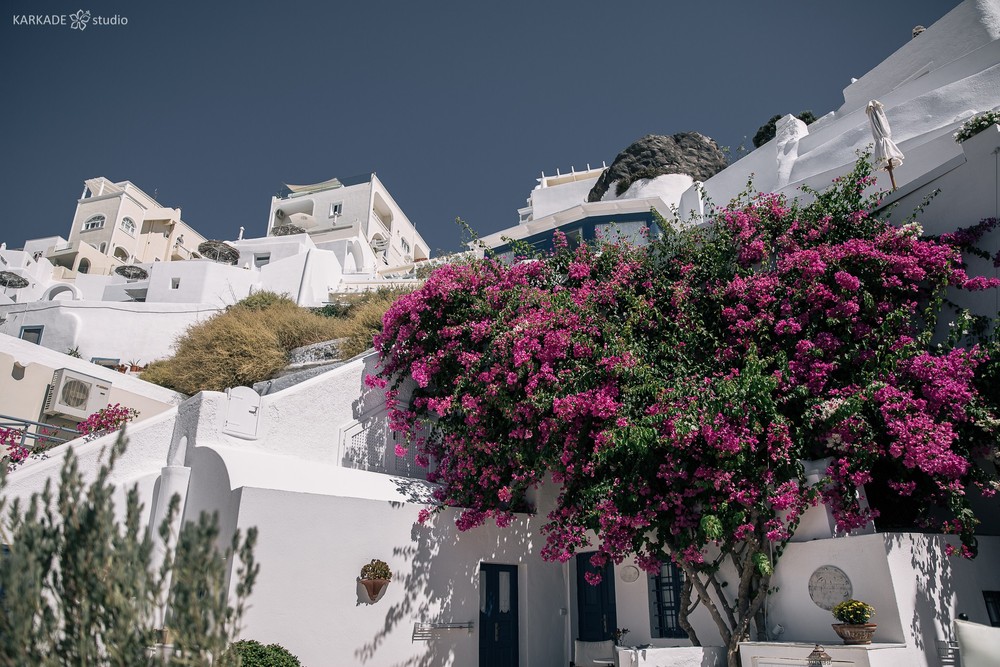 Xenia & Sergey in Santorini