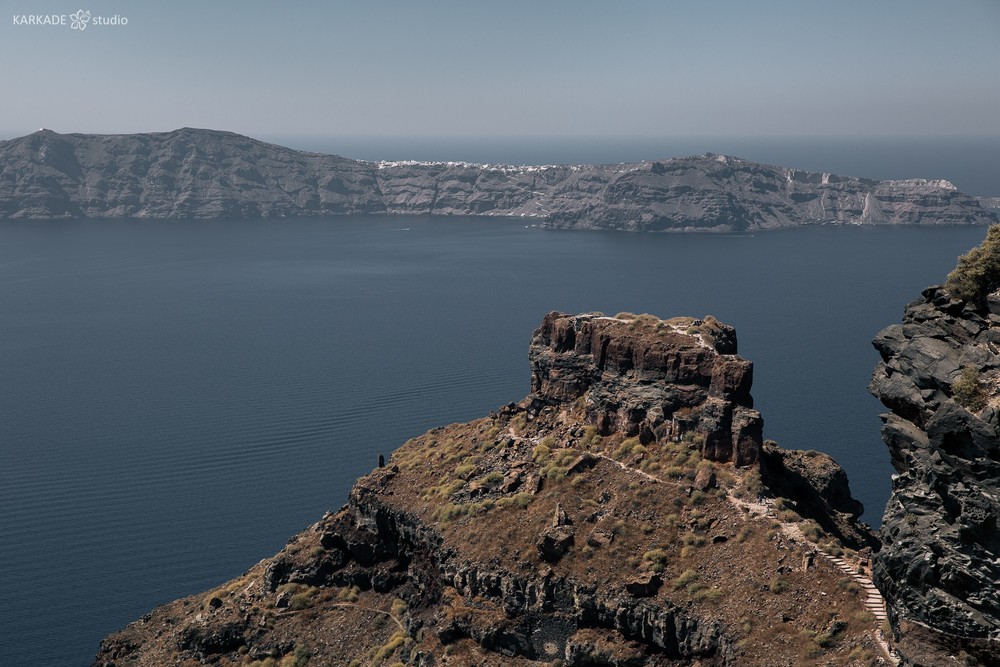 Xenia & Sergey in Santorini