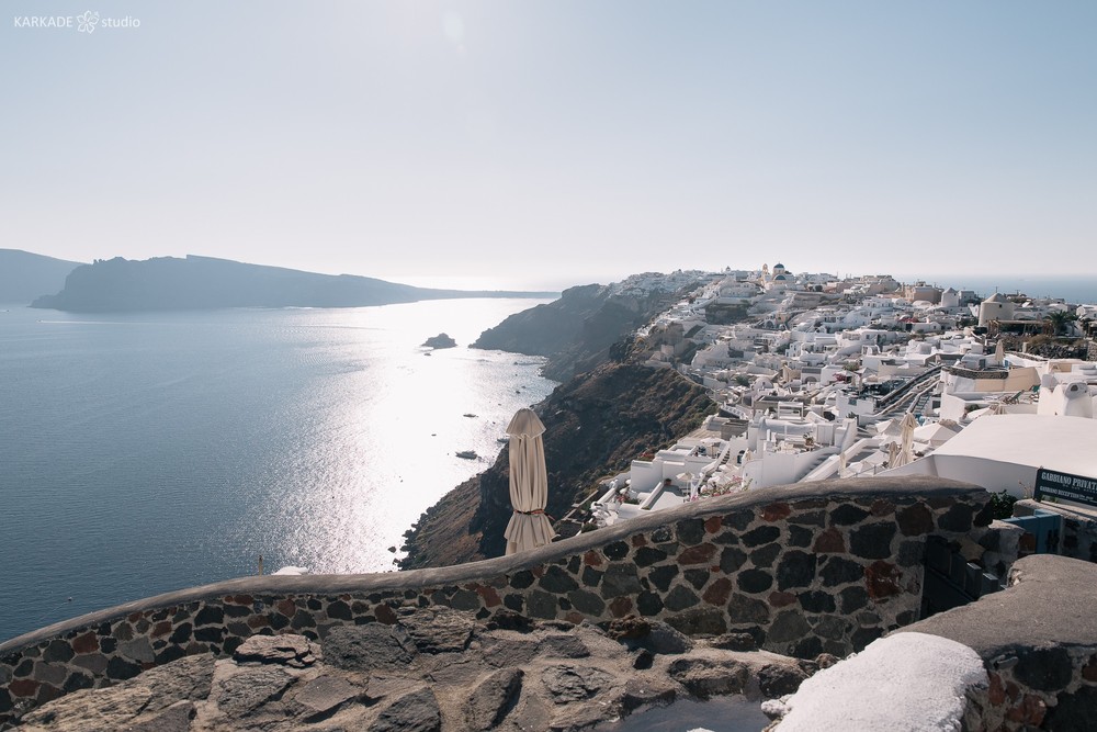 Xenia & Sergey in Santorini