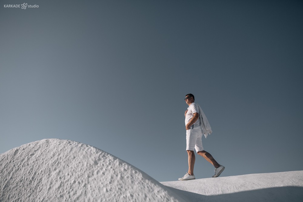 Xenia & Sergey in Santorini