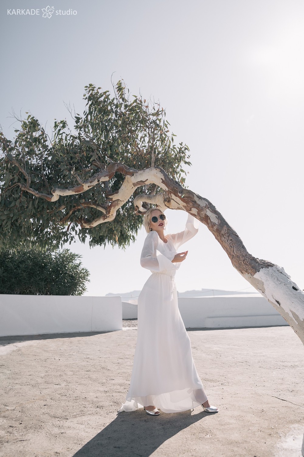 Xenia & Sergey in Santorini