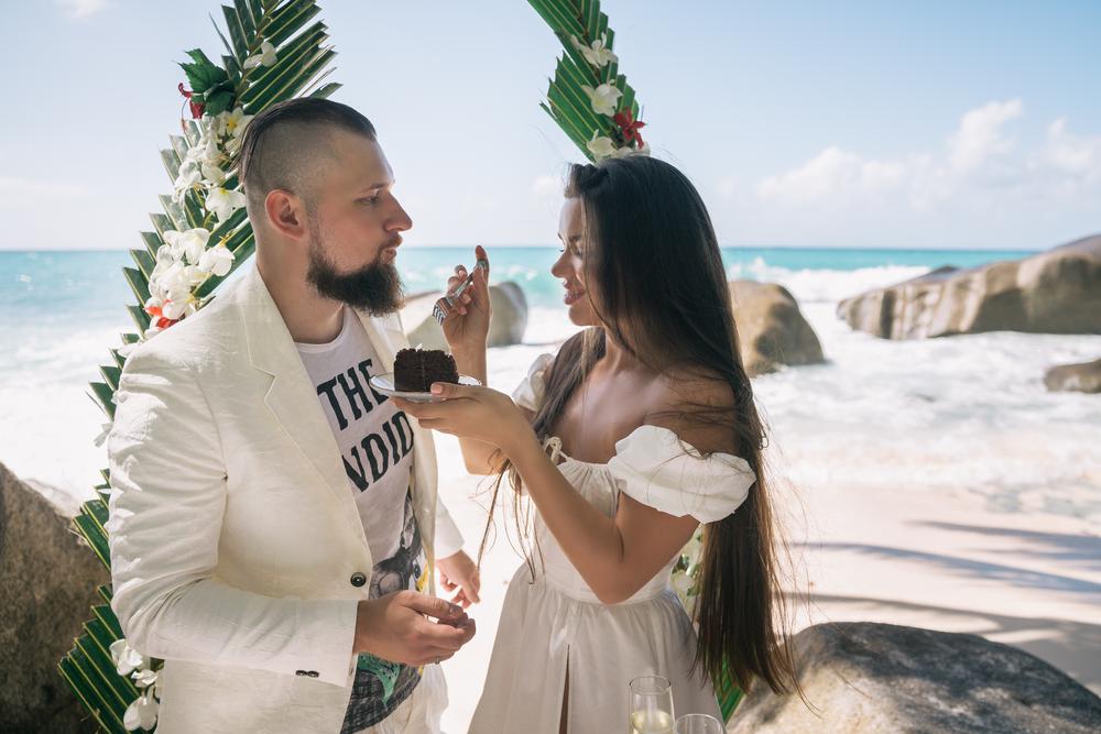 Helena & Fedor in Seychelles