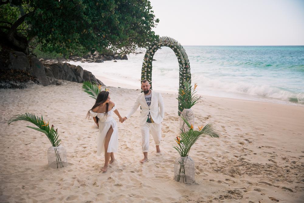 Helena & Fedor in Seychelles