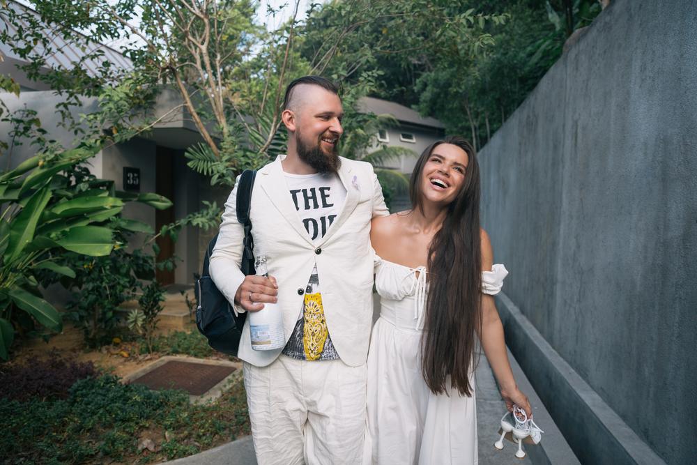 Helena & Fedor in Seychelles