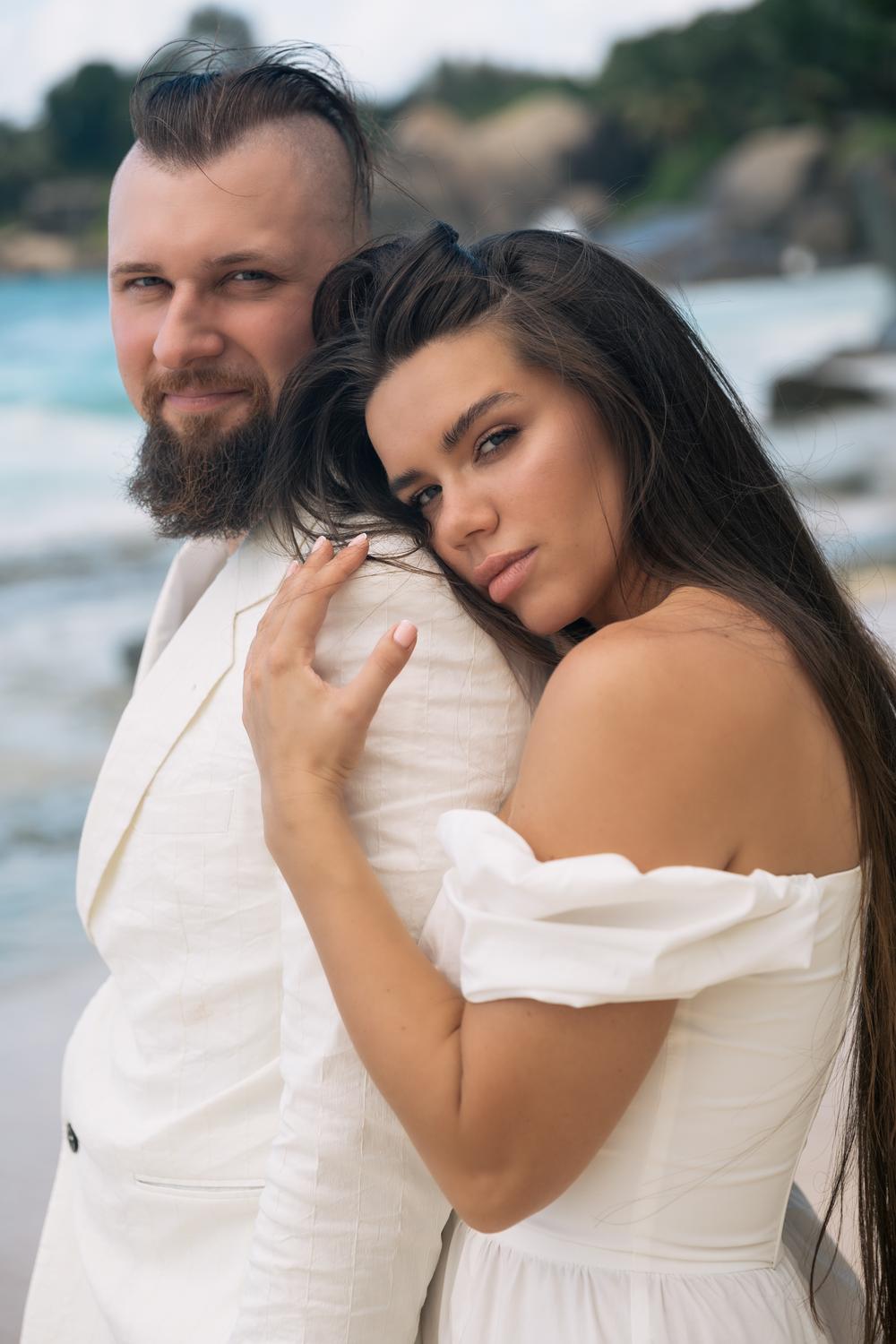 Helena & Fedor in Seychelles