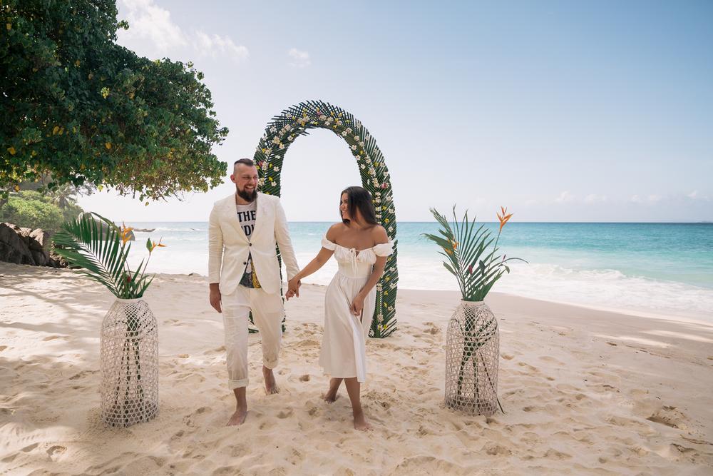 Helena & Fedor in Seychelles