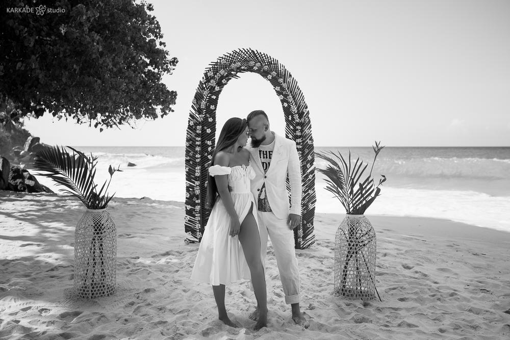 Helena & Fedor in Seychelles