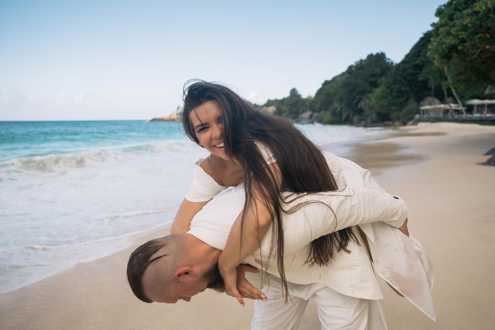 Helena & Fedor in Seychelles