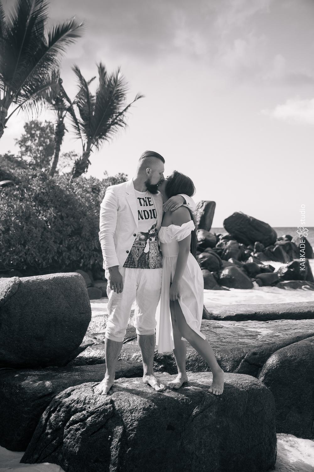 Helena & Fedor in Seychelles