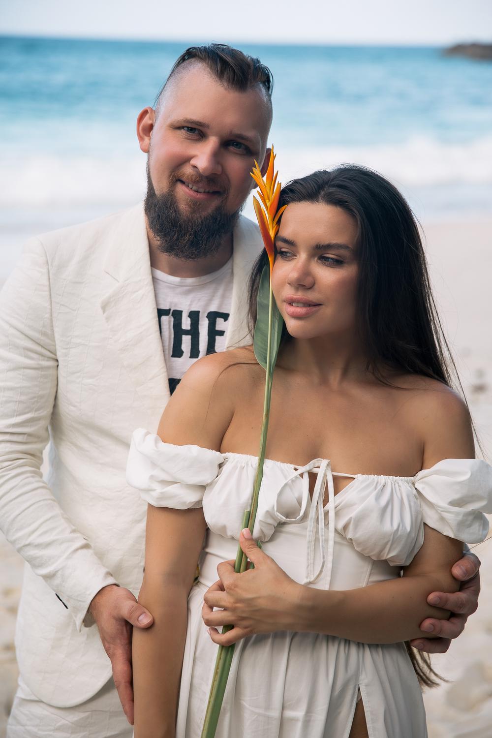 Helena & Fedor in Seychelles