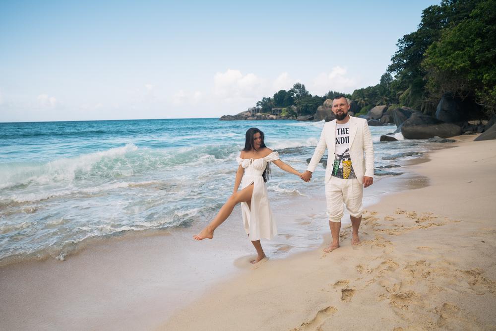 Helena & Fedor in Seychelles