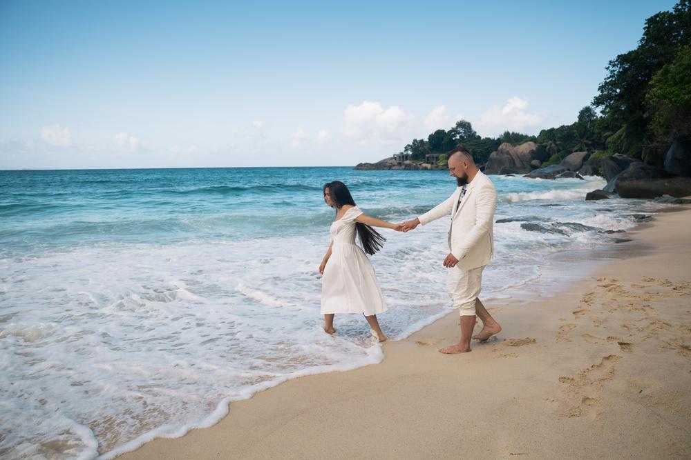 Helena & Fedor in Seychelles