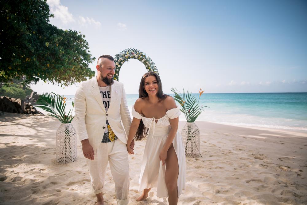 Helena & Fedor in Seychelles