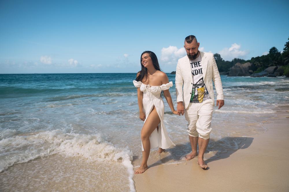Helena & Fedor in Seychelles