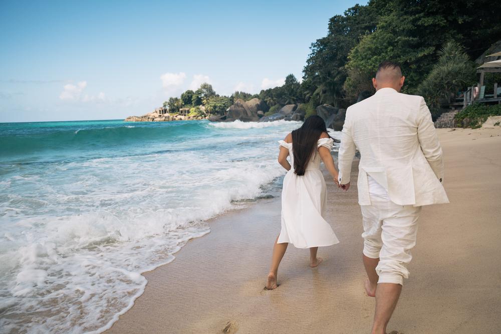 Helena & Fedor in Seychelles