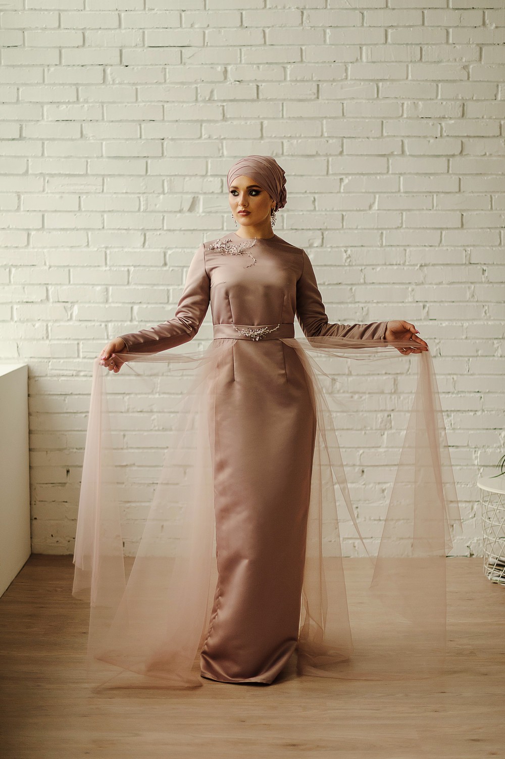 Коллекция платьев для никаха студии IZAR, 2018