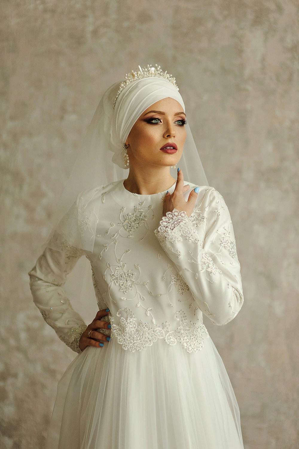 Коллекция платьев для никаха студии IZAR, 2018