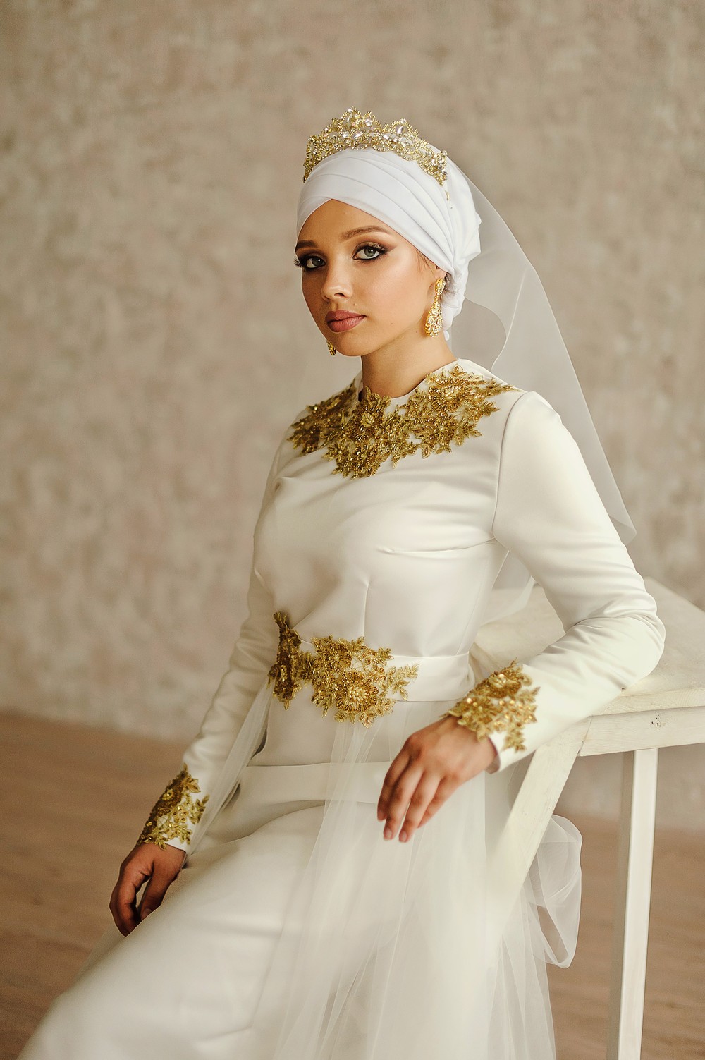 Коллекция платьев для никаха студии IZAR, 2018