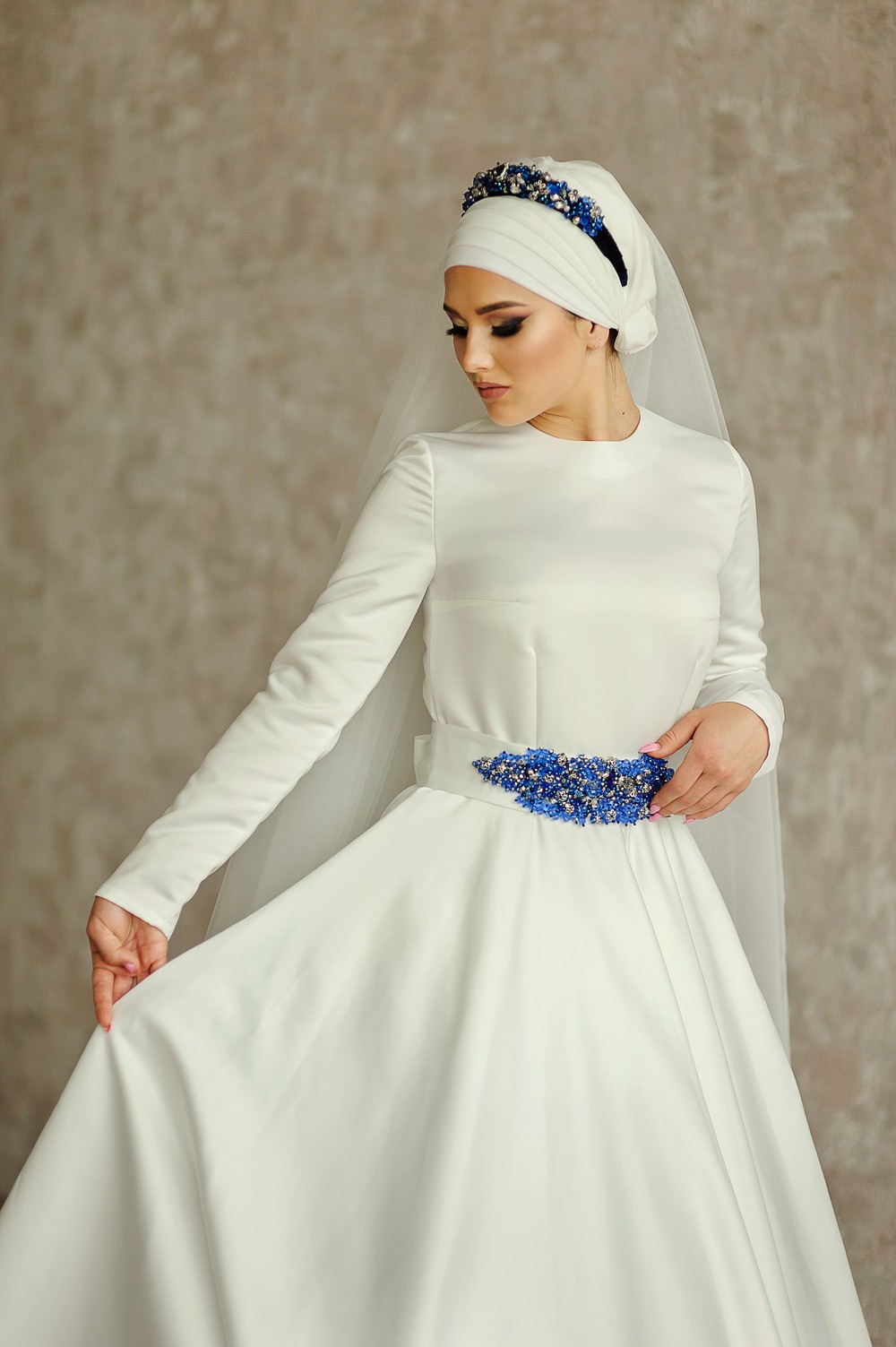 Коллекция платьев для никаха студии IZAR, 2018