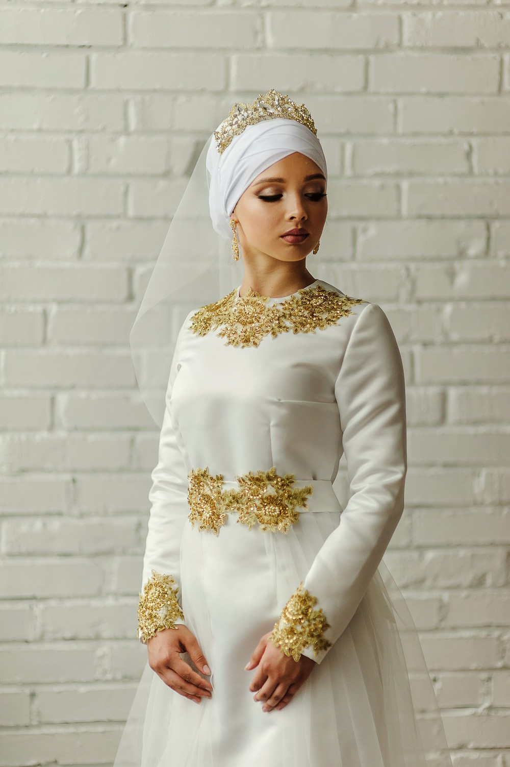 Коллекция платьев для никаха студии IZAR, 2018