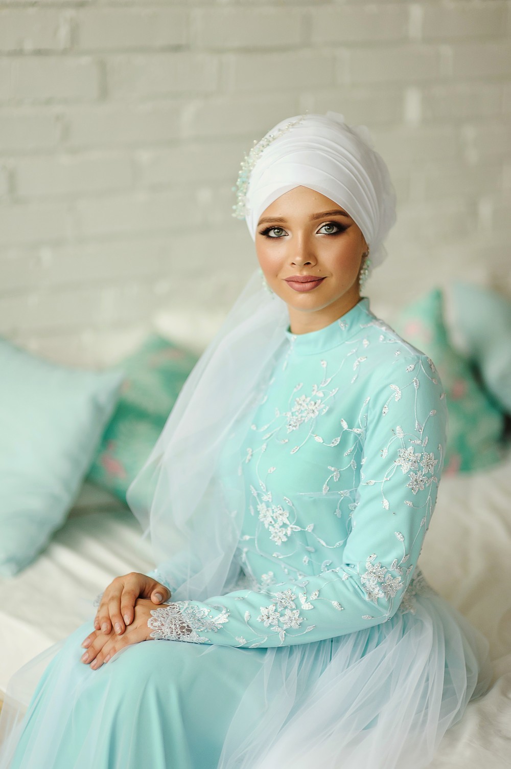 Коллекция платьев для никаха студии IZAR, 2018