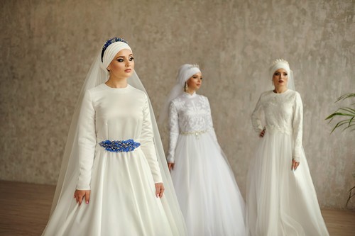 Коллекция платьев для никаха студии IZAR, 2018