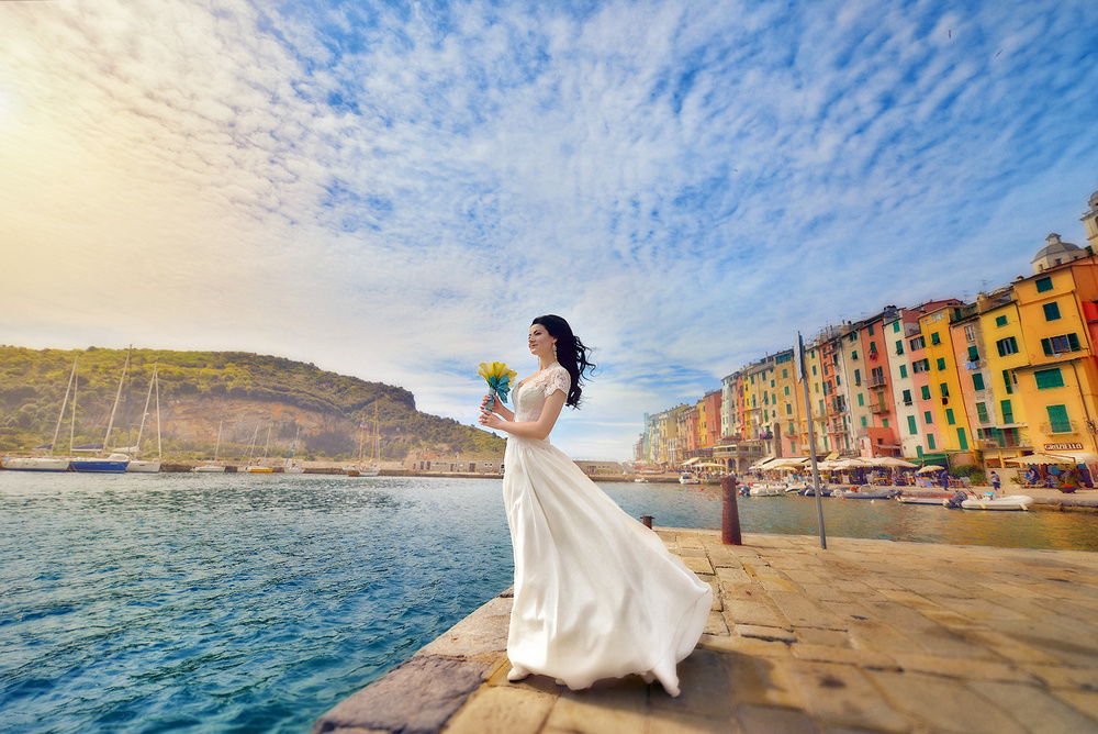 Series - Wedding in Portovenere, Italy / Оксана и Владимир: свадьба в Портовенере, Италия