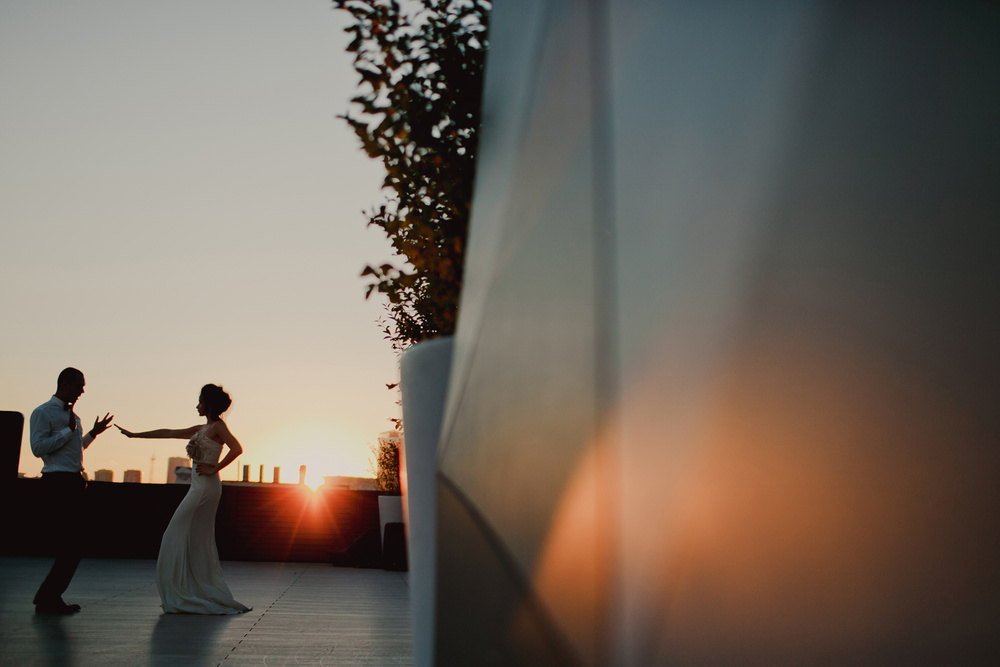 Лена и Миша на крыше / L&M on the roof
