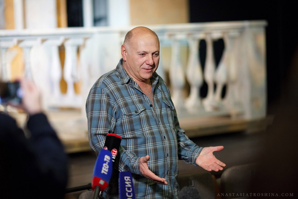 Сергей Газаров, режиссер постановщик спектакля Ревизор