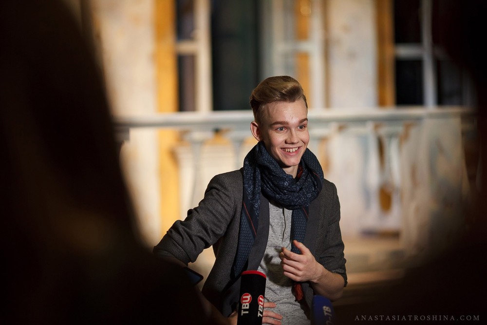 Владислав Миллер, пресс показ спектакля Ревизор