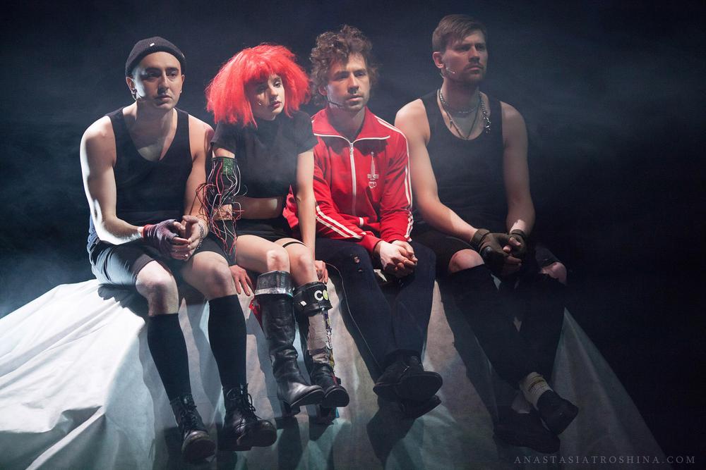 Даниил Пугаёв, Илья Денискин, Ярослав Медведев, Алина Доценко, спектакль Государь стендап