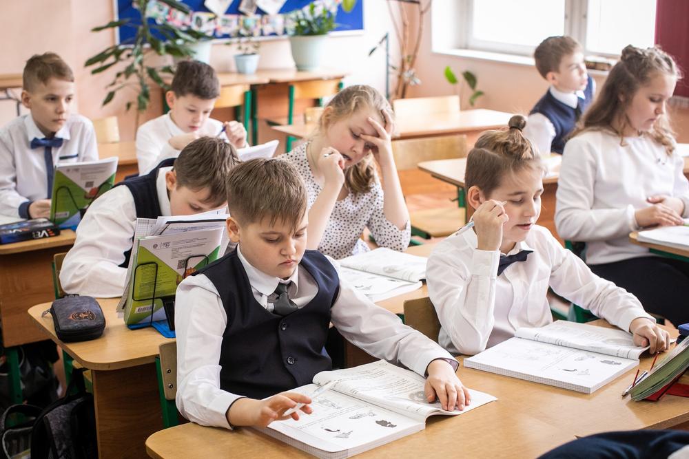 школьный репортаж