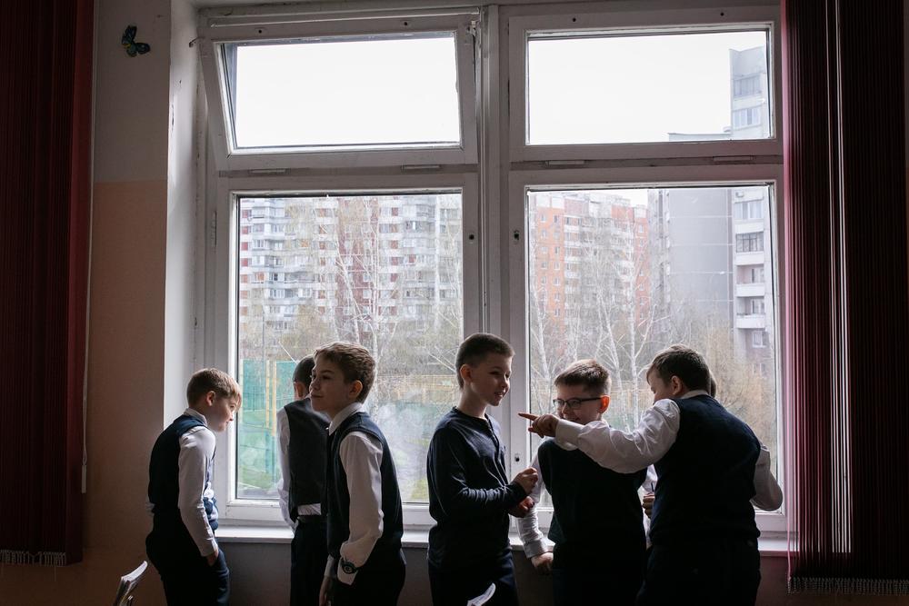 школьный репортаж