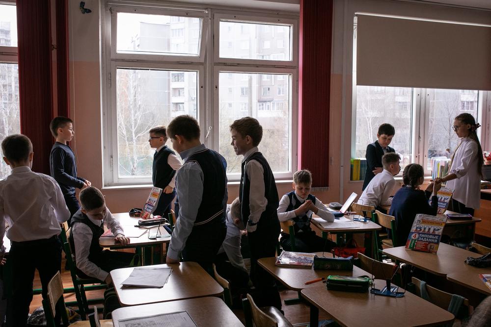 школьный репортаж