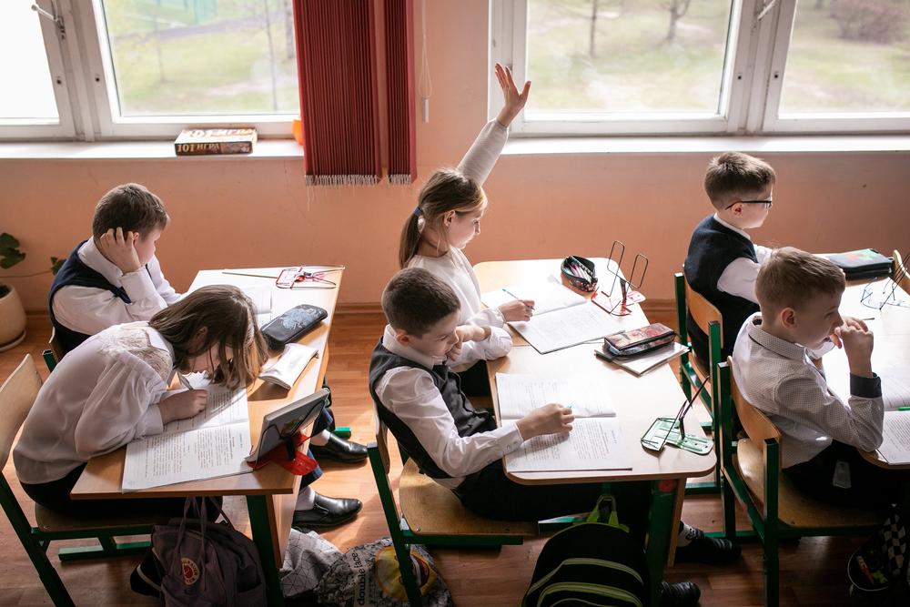 школьный репортаж