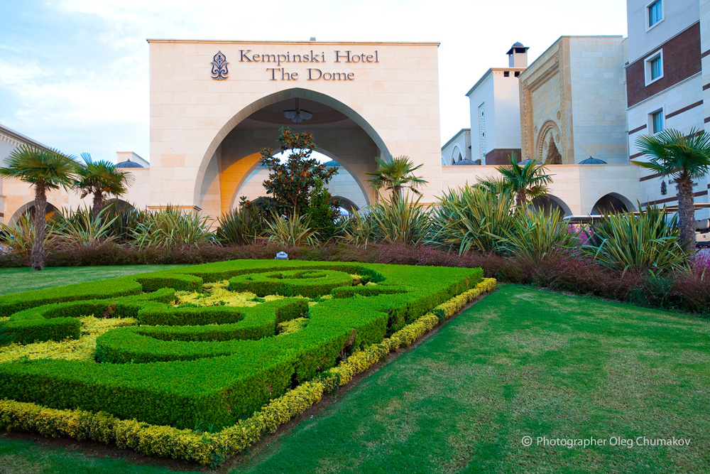 Архитектура/Интерьеры - Фотосъемка для Kempinski Hotel The Dome
