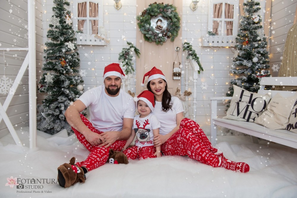 портфолио  - Новогодняя семейная фотосессия_фотограф Андрей