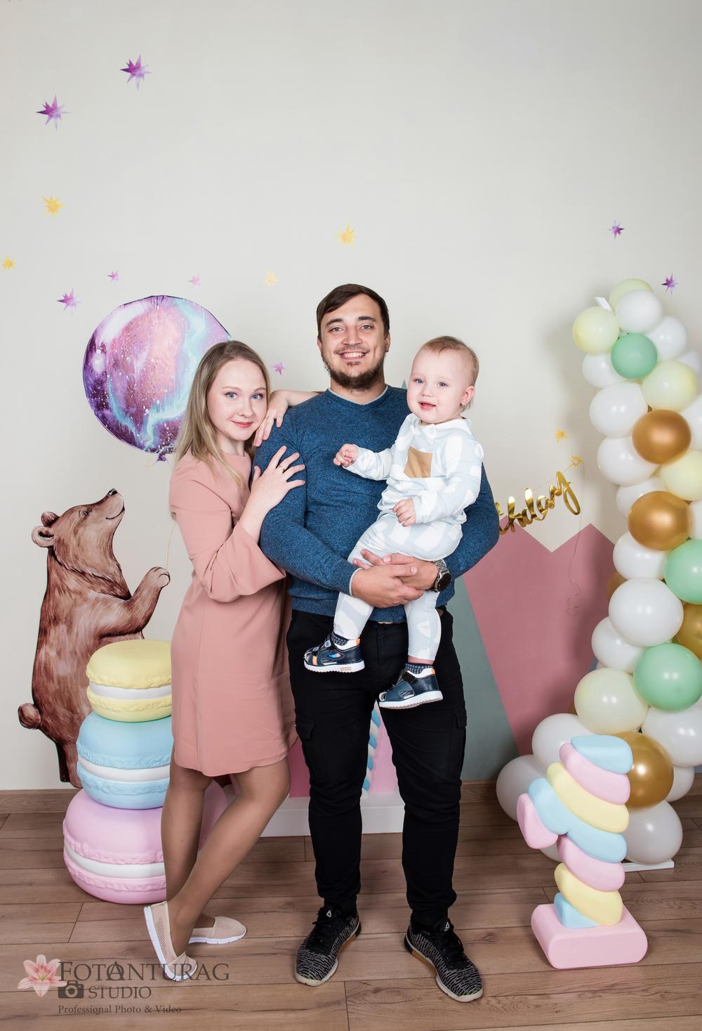 портфолио  - Декорированный День Рождения 5 + Новый Год_Елена