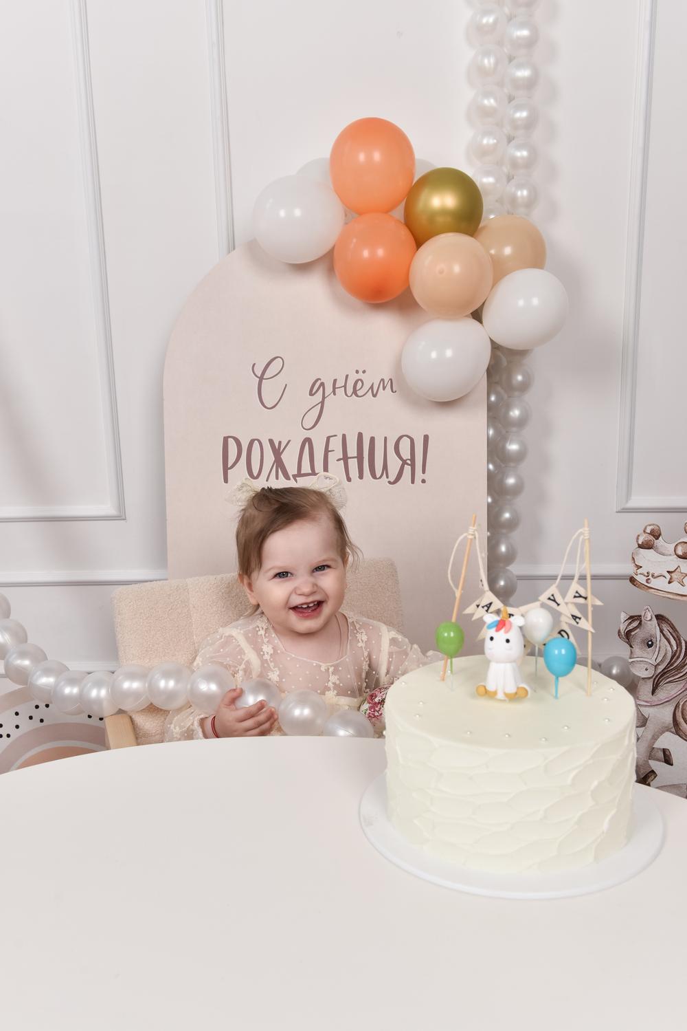портфолио  - Фотосессия 1 годик_с декором 