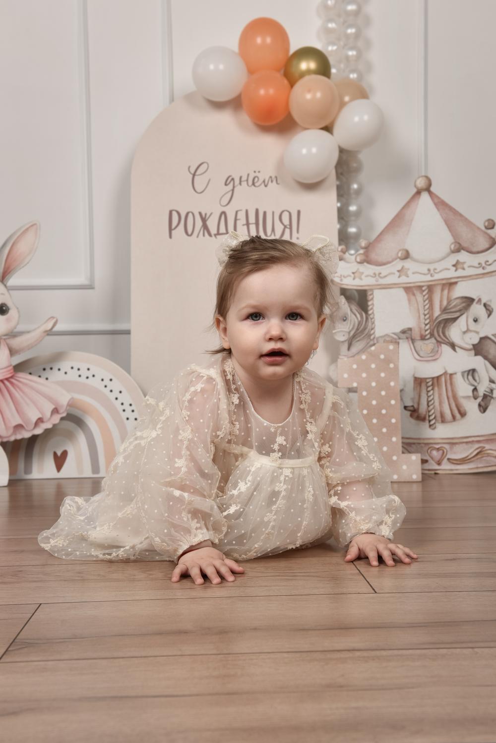 портфолио  - Фотосессия 1 годик_с декором 