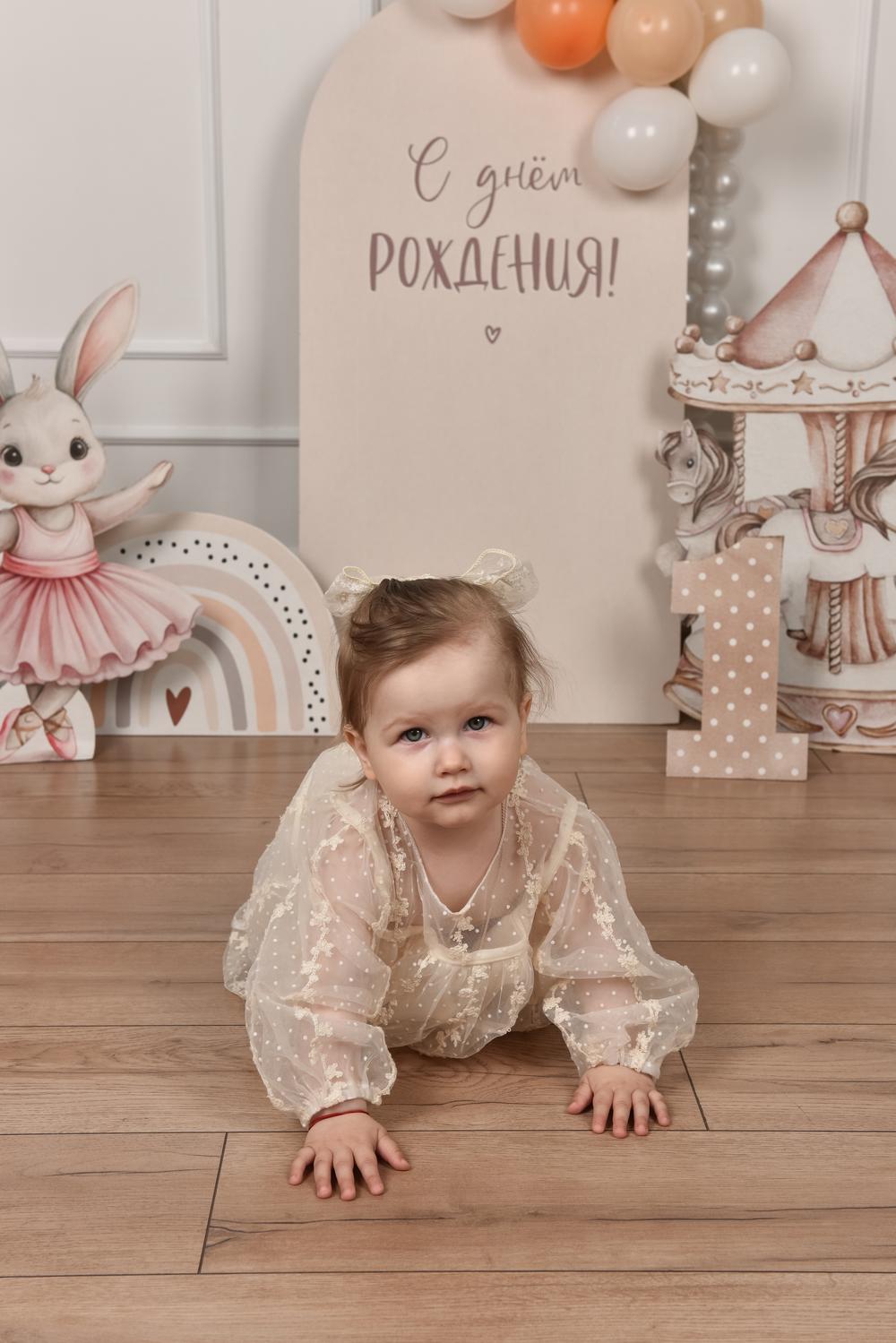 портфолио  - Фотосессия 1 годик_с декором 