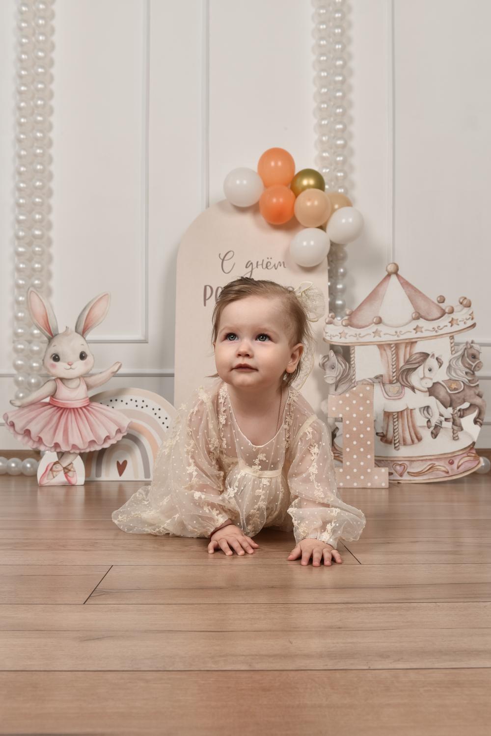 портфолио  - Фотосессия 1 годик_с декором 
