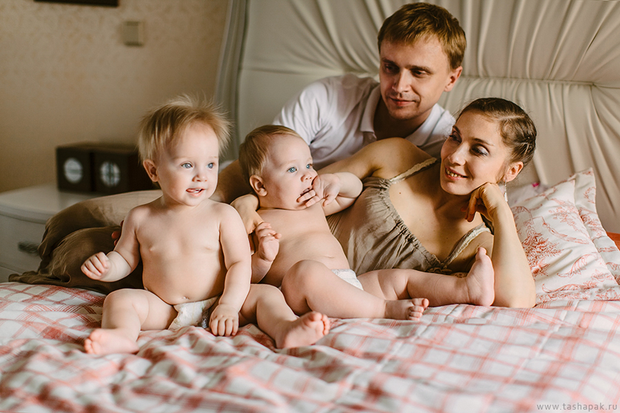 Дружная семья Марины и Паши