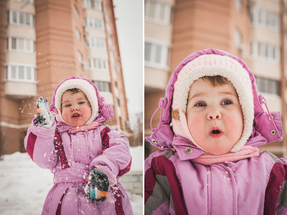FAMILY - Зимняя прогулка с Вероникой