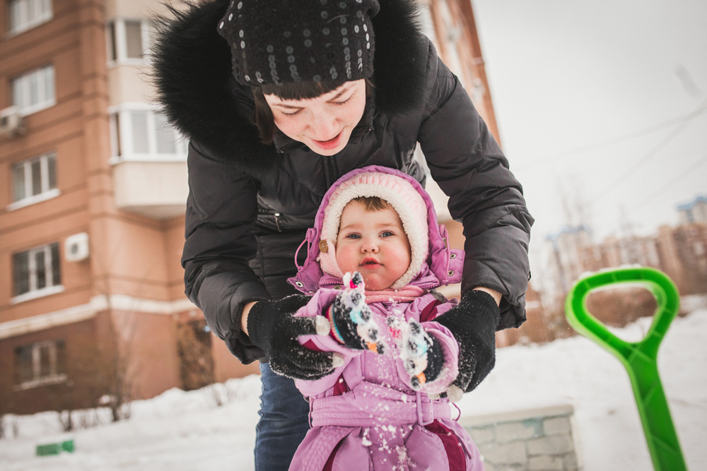 FAMILY - Зимняя прогулка с Вероникой