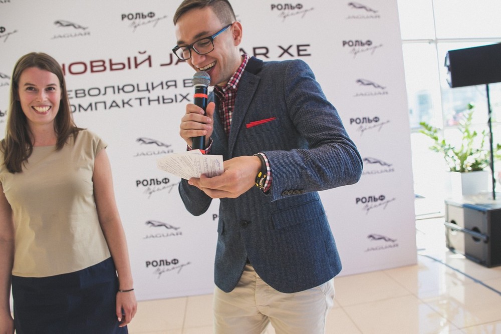 REPORTAGE - Презентация Jaguar XE (Ясенево)