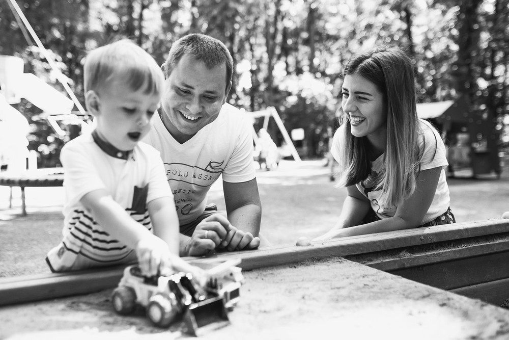 FAMILY - Карина и Дима со Степой